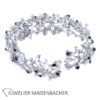 Traumhaftes Armband "Caprise" mit Saphir, Zuchtperlen und Brillanten Gold – Bild 3