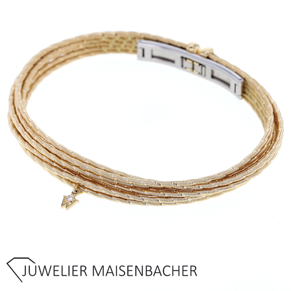 Wellendorff Armband Sonnenglanz mit patentierte Faltschließe