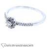 Amaredo Halo-Style Ring mit Brillanten Gold – Bild 2