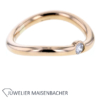 Niessing Solitaire Ring "Gestaucht" mit Brillant Gold