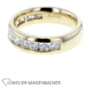 Zeitloser Memoire Ring mit Brillanten Gold