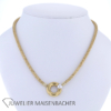 Handgestricktes Collier mit Schließe von Schmuckwerk Gold – Bild 7