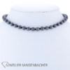 Edelstein Kette/Collier und Armbänder Hämatit Gold – Bild 2