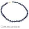 Edelstein Kette/Collier und Armbänder Hämatit Gold – Bild 6
