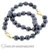 Edelstein Kette/Collier und Armbänder Hämatit Gold – Bild 5