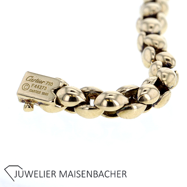Cartier Vintage Halskette / Collier Gold Rarität 1993 – Bild 8