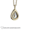 Tiffany & Co. Elsa Peretti Kollection Kette mit Anhänger gelber Diamant Gold – Bild 16