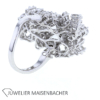 Opulenter ausgefallener Diamant-Brillant Ring Gold – Bild 4