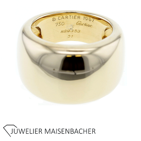 Cartier Nouvelle Band Ring Vintage Gold – Bild 6