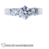 Wunderschöner Ring mit 3 Brillanten Gold – Bild 2