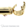 Chopard Happy Diamonds opulenter Kreuz-Anhänger mit Edelsteinen Gold – Bild 3