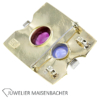 Ausgefallener Turmalin, Saphir und Diamant Anhänger – Bild 3