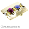 Ausgefallener Turmalin, Saphir und Diamant Anhänger – Bild 2