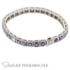 Klassisch elegantes Saphir Diamant Armband – Bild 3