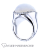 Wempe by Kim Edelstein-Ring Couple mit Achat und Brillanten Gold – Bild 2