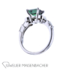 Cocktail-Ring mit Turmalin, Brillanten und Diamanten Gold – Bild 2