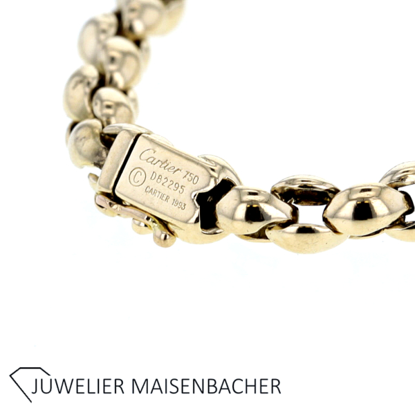 Cartier Vintage Armband Gold Rarität aus 1993 – Bild 3