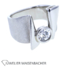 UNIKAT Ring *Tautropfen* mit "Spirit Sun" Diamant Platin