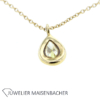 Tiffany & Co. Elsa Peretti Kollection Kette mit Anhänger gelber Diamant Gold – Bild 7