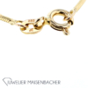 Schlangenkette *Gewalzt*, Stärke ca. 1,1mm, Tragelänge 45cm – Bild 3