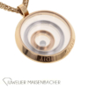 Chopard "Happy Spirit" Collier Dreireihig Gold – Bild 3