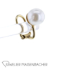 Ohrclipse mit Akoya-Zuchtperle Gold – Bild 2
