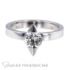 Unikat Solitairering mit Brillant Gold – Bild 2