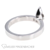 Unikat Solitairering mit Brillant Gold – Bild 3