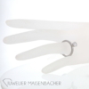 Klassischer Solitaire Platin Ring – Bild 4