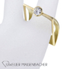 Goldschmiede Schürmeier Design-Solitaire-Ring mit Brillant, Unikat – Bild 6