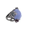 Juwelier Meyer Ring *Eidechse* mit Chalcedon Unikat – Bild 2