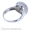 Kugel Brillant Weißgold Ring – Bild 3