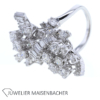 Opulenter ausgefallener Diamant-Brillant Ring Gold – Bild 3