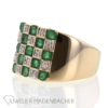 Goldring Smaragd *Karreé* – Bild 2