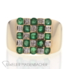 Goldring Smaragd *Karreé*
