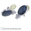 Ohrclip/ Ohrringe mit Opal und Brillant Gold – Bild 3