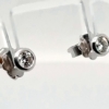 Zeitlose Diamant / Brillant Ohrstecker Solitär – Bild 2