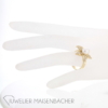 Ring "Blume" mit Zuchtperle Gold – Bild 4