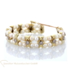 Armreif/Armspange mit Brillanten und Akoyazuchtperle Gold
