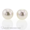 Perlohrstecker mit wunderschöner Akoya Zuchtperle Gold