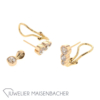 Zeitloses Schmuckset Ohrringe und Anhänger Diamant – Bild 7