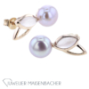 Juwelier Deiter Schmuckset Collier, Ring und Ohrhänger mit Perle und Rosenquarz – Bild 12