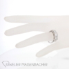 *Trilogiering mit Brillanten* Weißgold Gr. 51 – Bild 3